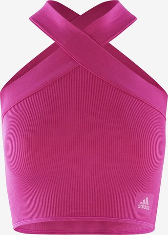 Bustier Soutien-gorge ADIDAS SPORTSWEAR en rouge : devant