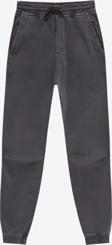 Tapered Pantaloni di Pull&Bear in grigio: frontale