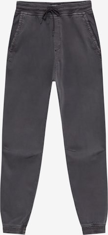 Pull&Bear Pants in Grey: front