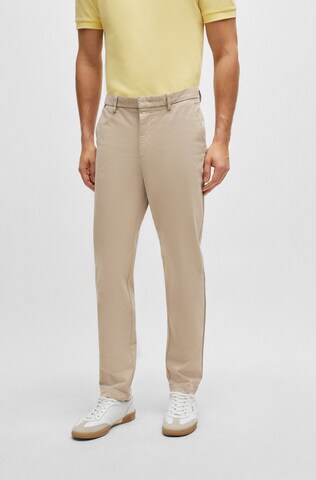 BOSS Slimfit Hose 'Kaito1' in Beige