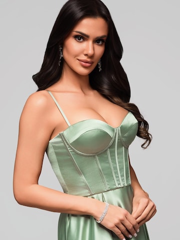 Ombre Evening dress in Green