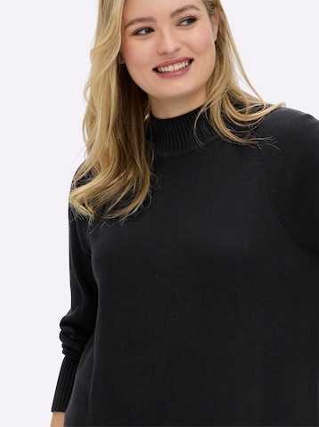 SHEEGO Pullover in Schwarz