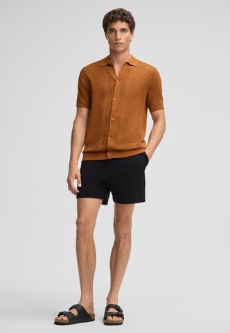STRELLSON Regular fit Overhemd ' Adrian ' in Bruin