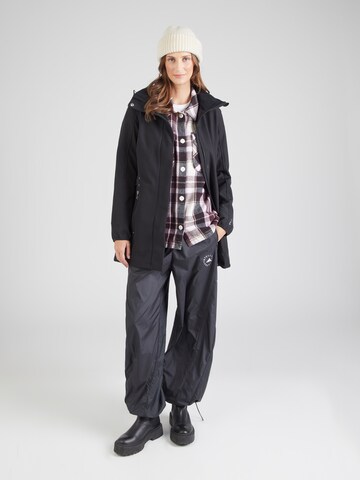 LUHTA Outdoor Jacket 'ILONIEMI' in Black