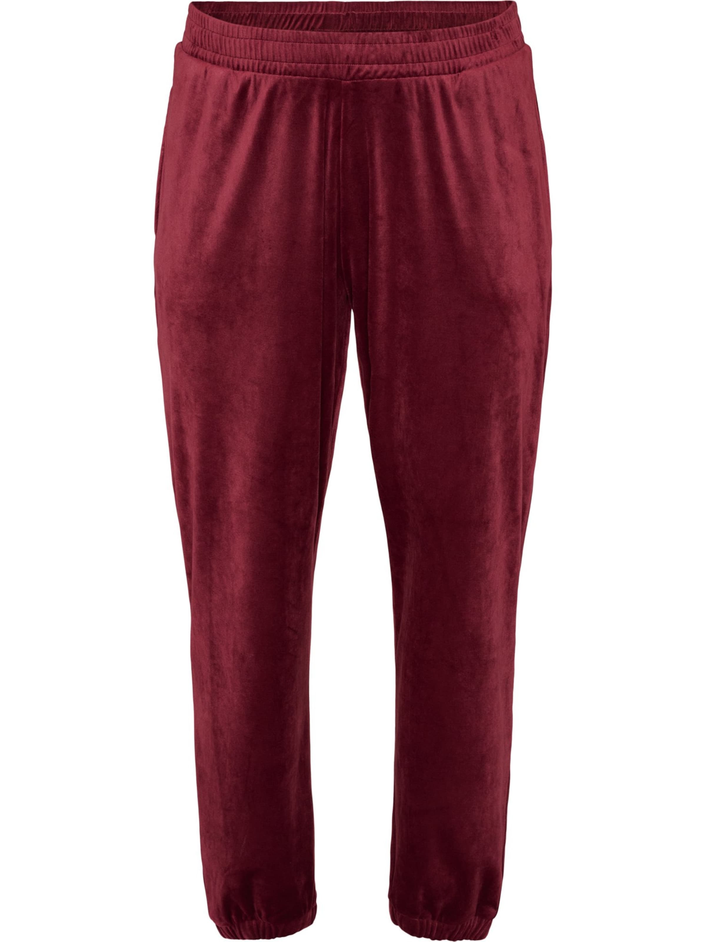 Tapered Pantaloni di Zizzi in rosso: frontale