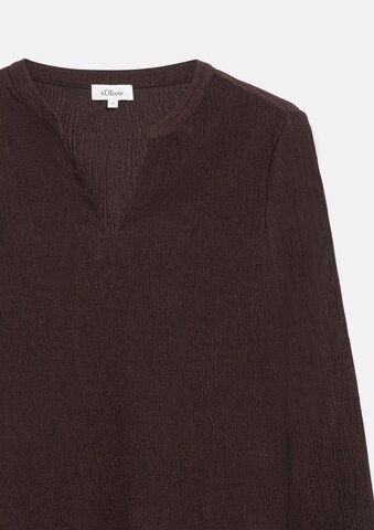 s.Oliver Blouse in Brown: front