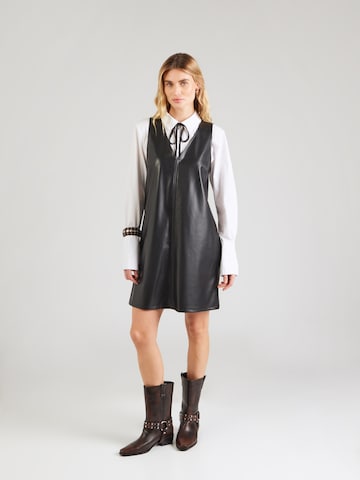 UNITED COLORS OF BENETTON Kleid in Schwarz: Vorderseite