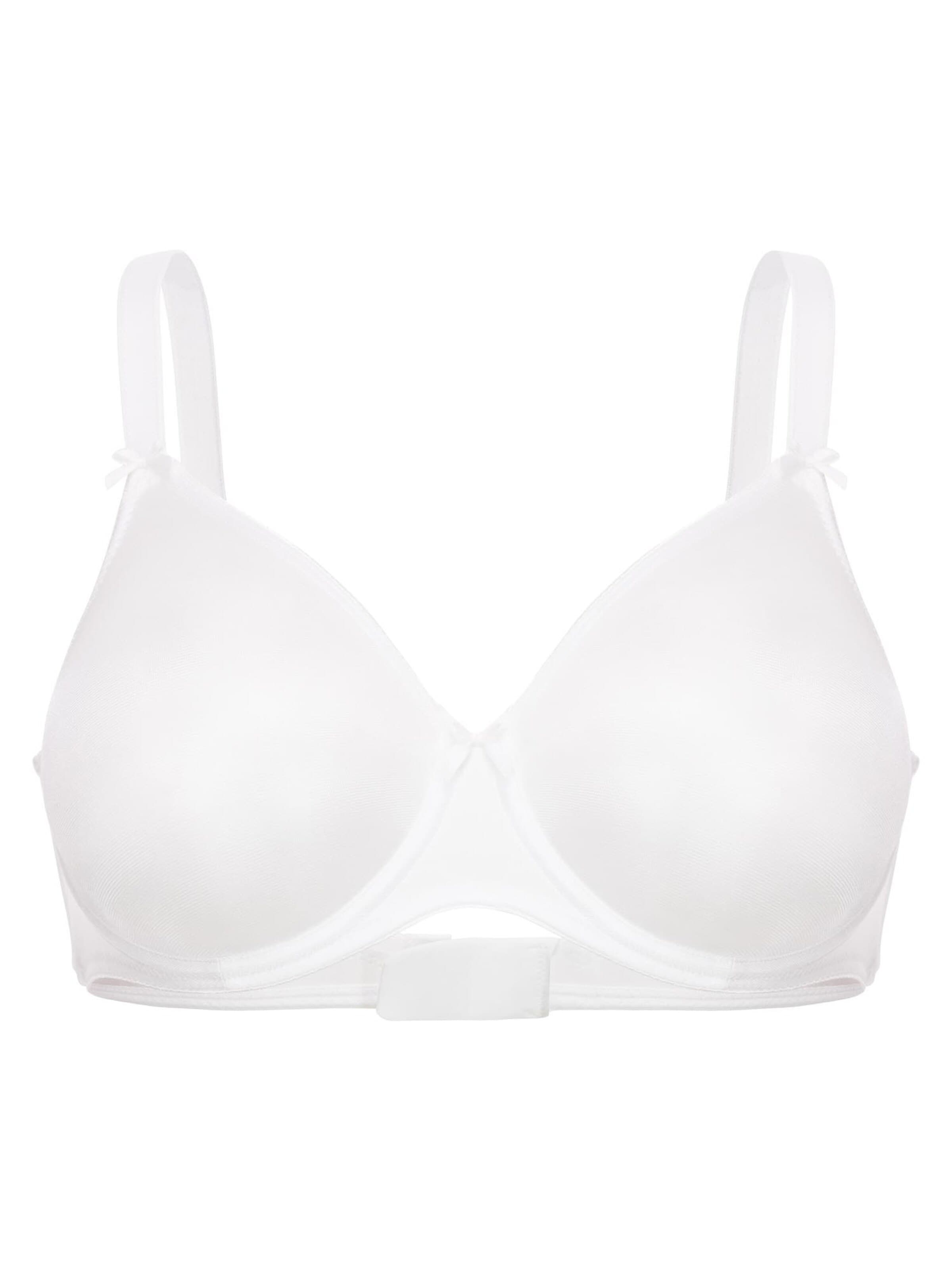 FELINA Minimiser Bra 'Joy' in White: front