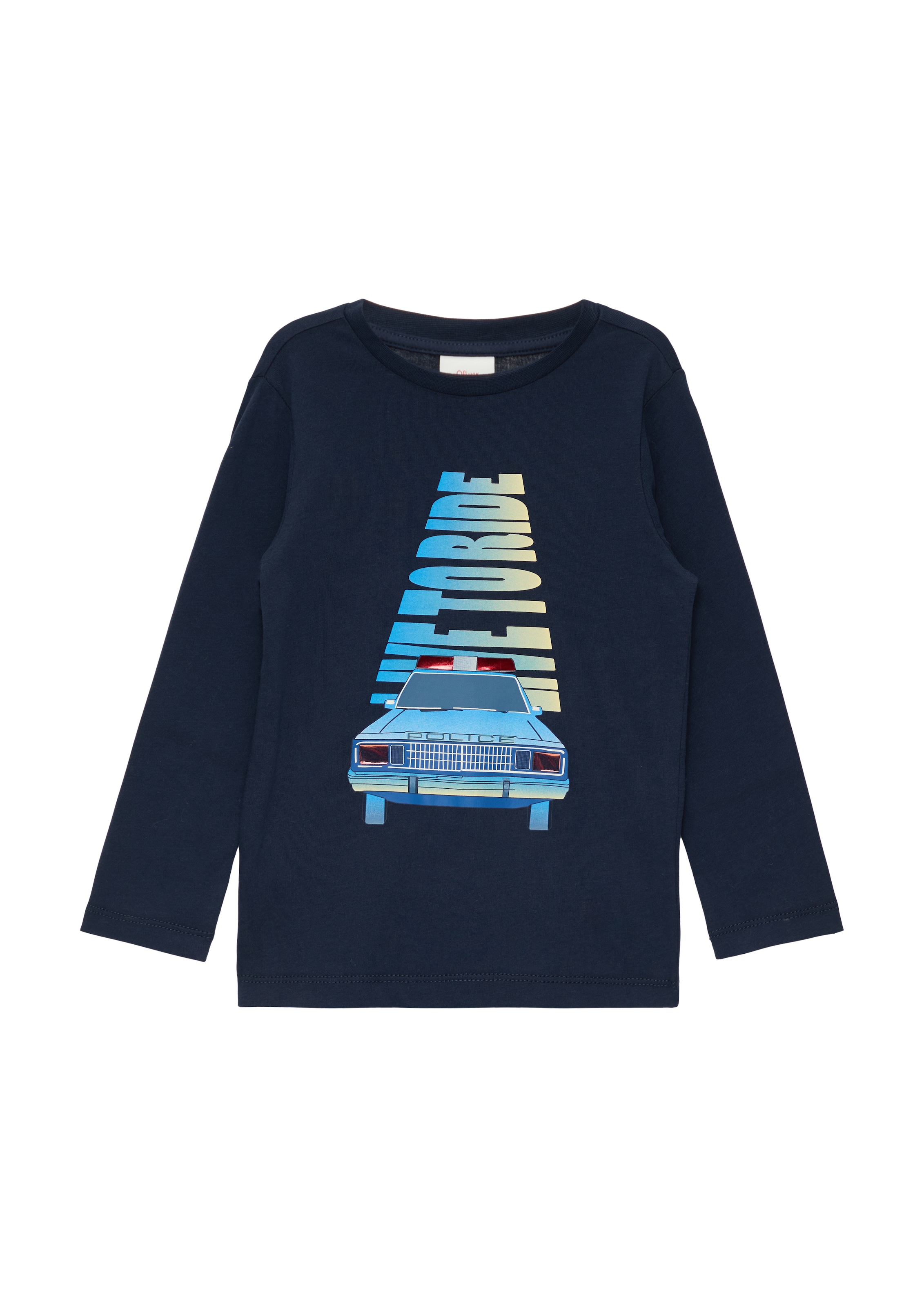 s.Oliver Tričko – modrá: přední strana