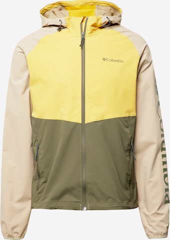 COLUMBIA Куртка в спортивном стиле 'Panther Creek' в Зеленый: спереди