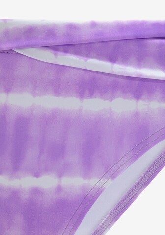 s.Oliver Dół bikini w kolorze fioletowy