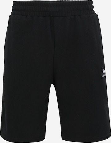 melns CONVERSE Bikses: no priekšpuses