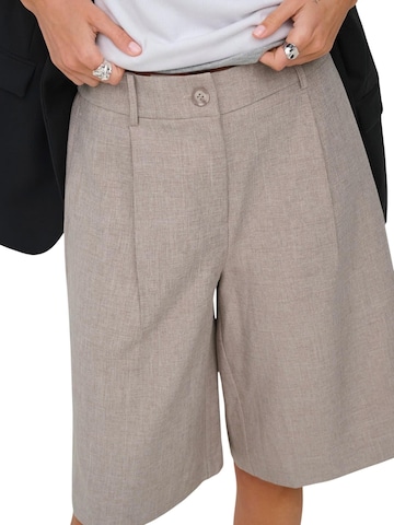 ONLY - Pierna ancha Pantalón plisado 'Onllinda ' en gris