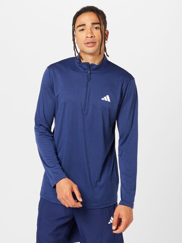 ADIDAS PERFORMANCE Performance Shirt 'Essentials' in Blue: front