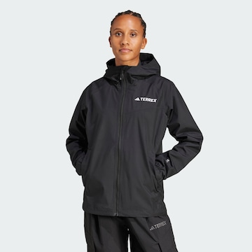 Veste outdoor ADIDAS TERREX en noir : devant