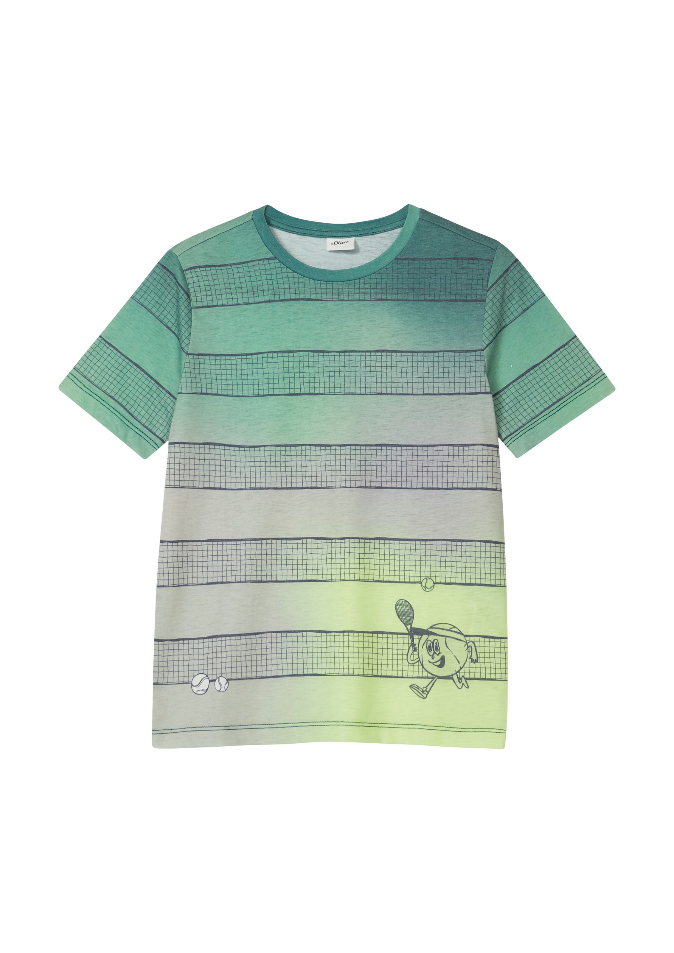 s.Oliver Shirt in Groen: voorkant