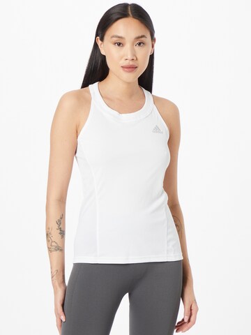 ADIDAS SPORTSWEAR Sports Top 'Club ' in White: front