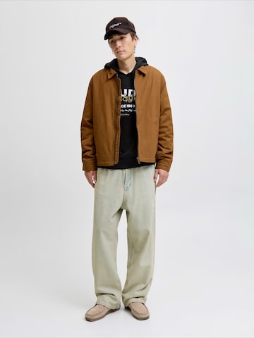JACK & JONES Majica 'JJYUKI' | črna barva