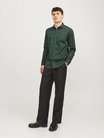 JACK & JONES Slim fit Overhemd in Groen