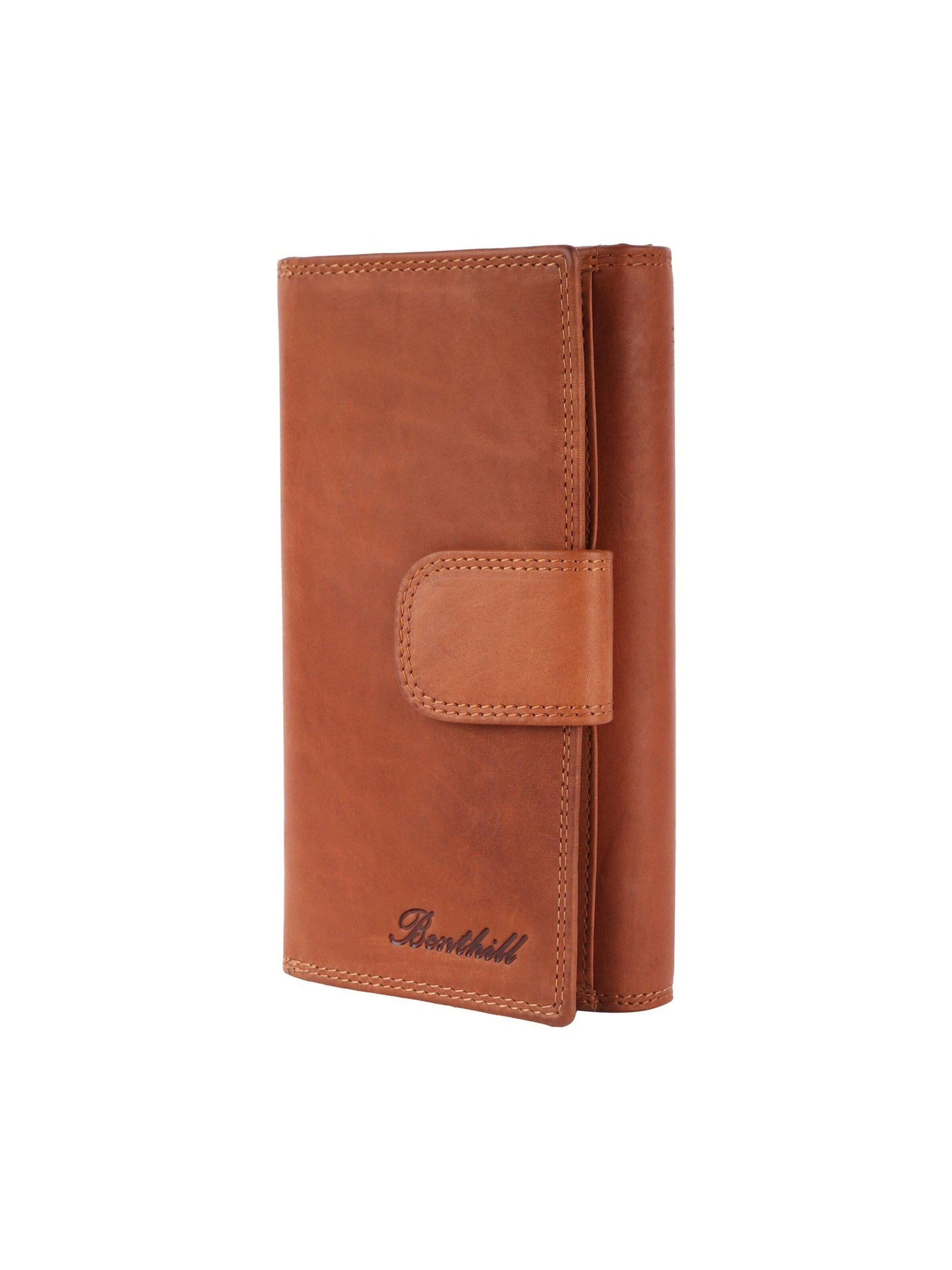 Benthill Wallet in Brown: front
