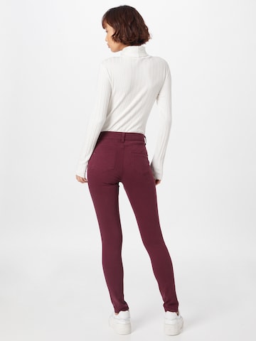 Dorothy Perkins Slimfit Jeans 'Frankie' in Rot