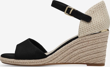 TAMARIS Strap sandal in Black