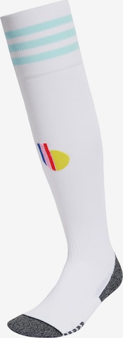 ADIDAS PERFORMANCESportske čarape 'Belgien 22' - bijela boja: prednji dio