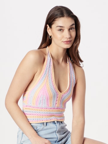 HOLLISTER Knitted Top in Mixed colors: front
