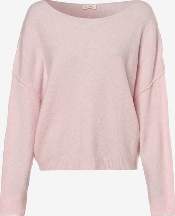 Pull-over 'Damsville' AMERICAN VINTAGE en rose : devant