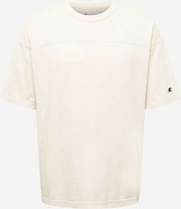 Champion Reverse Weave Shirt in Beige: front