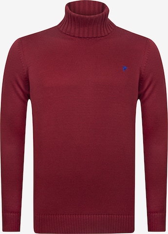 DENIM CULTURE Sweater 'Nicia' in Red: front