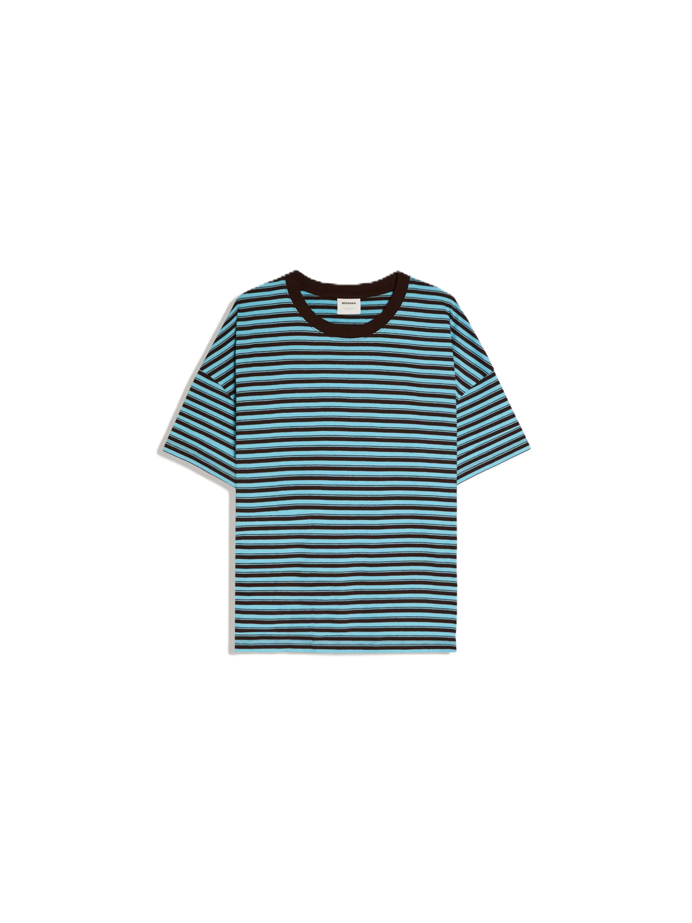 Bershka Shirt in Blauw: voorkant