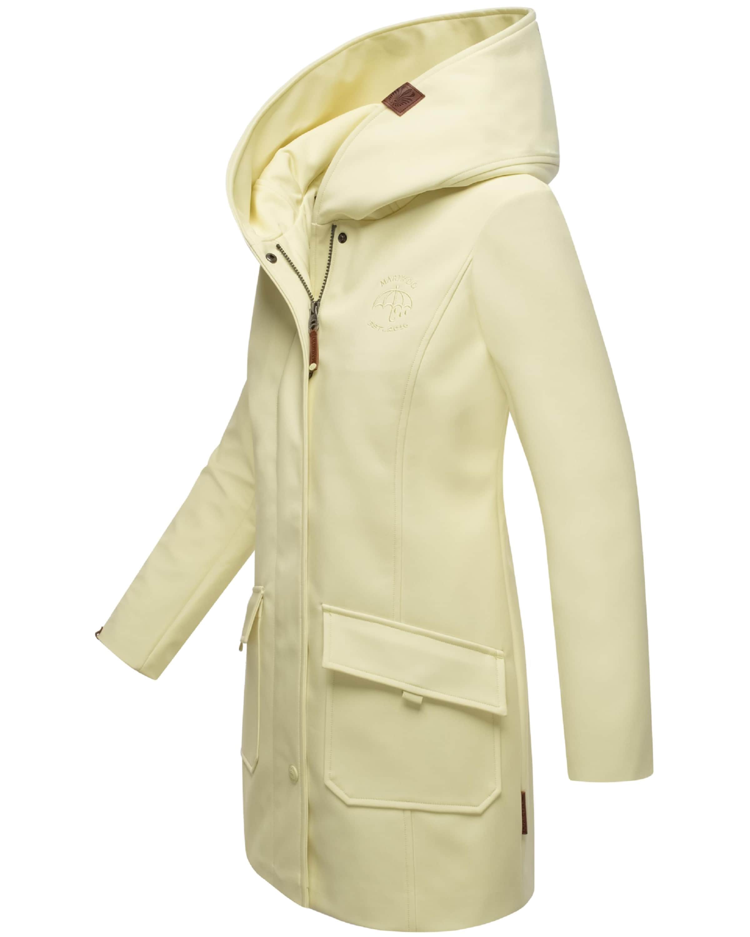 MARIKOO Raincoat 'Mayleen' in Yellow