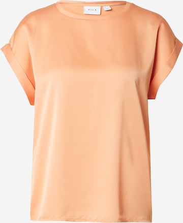 VILA T-shirt 'ELLETTE' i orange: framsida