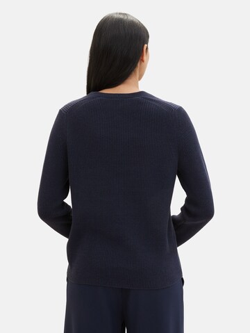 TOM TAILOR Pullover in Blau