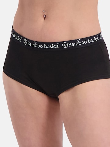 Bamboo basics Slip 'Iris' in Black: front