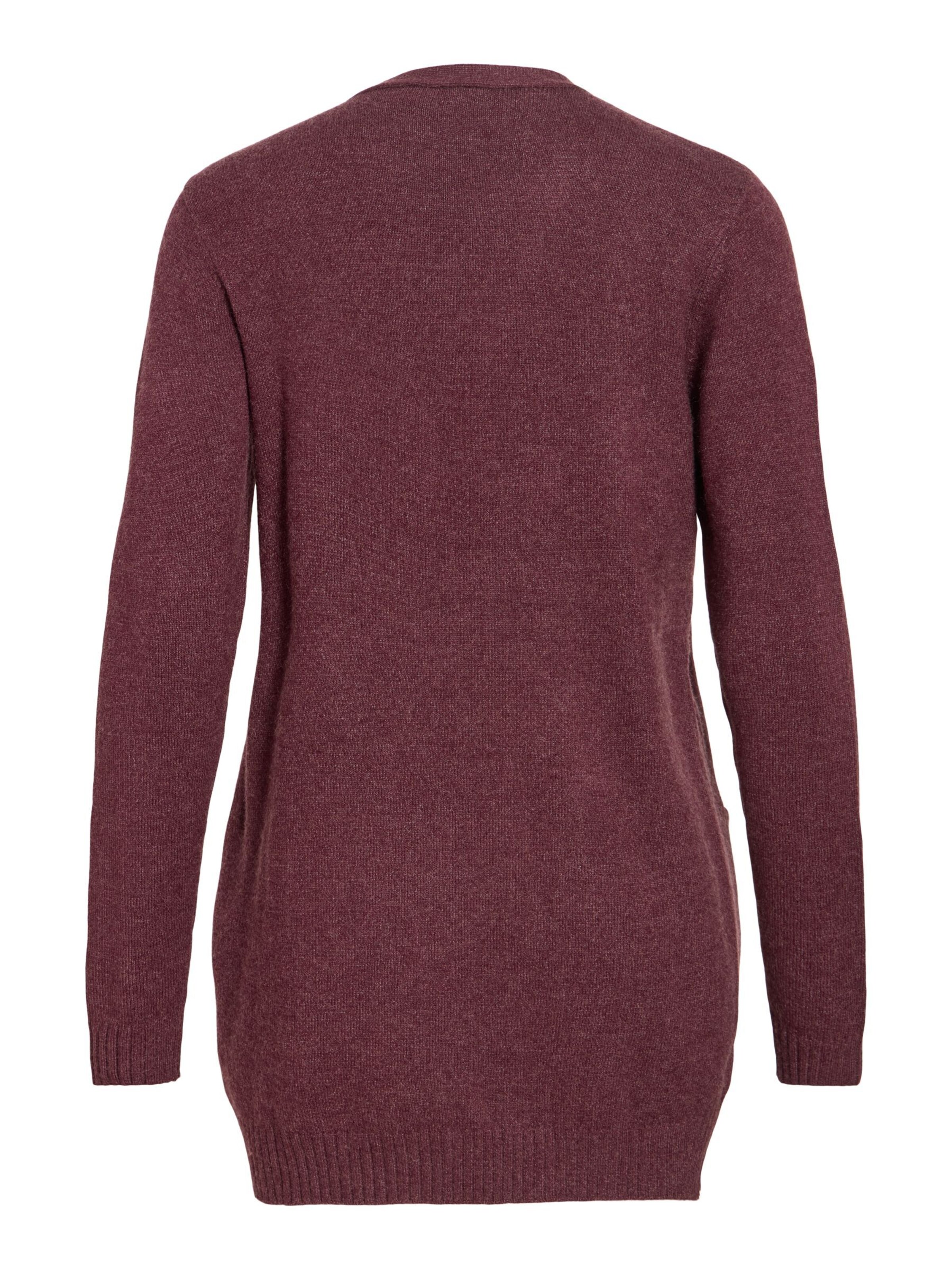 Cardigan 'VIRil' VILA en rouge