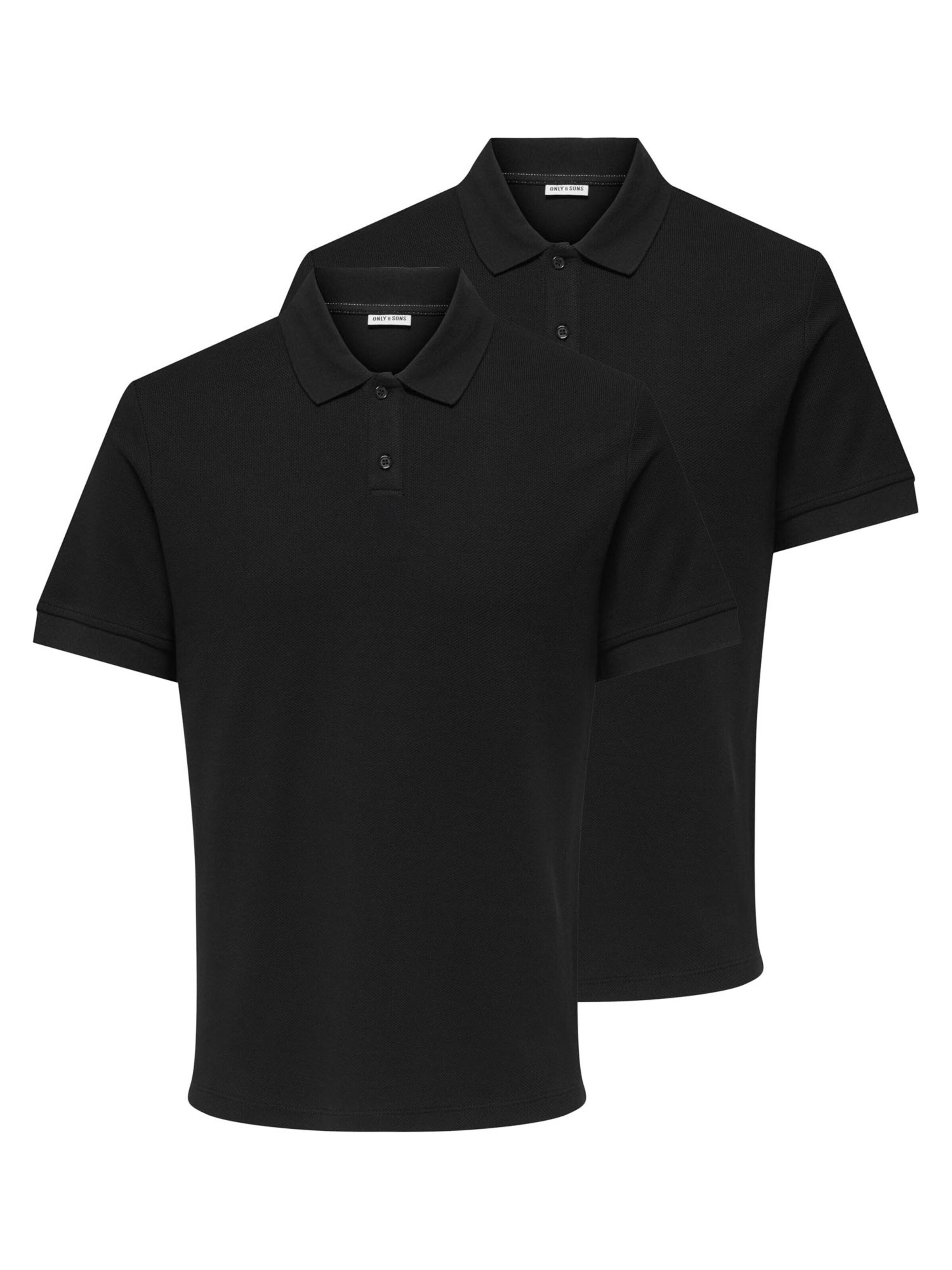 Only & Sons Shirt 'Ben' in Black: front