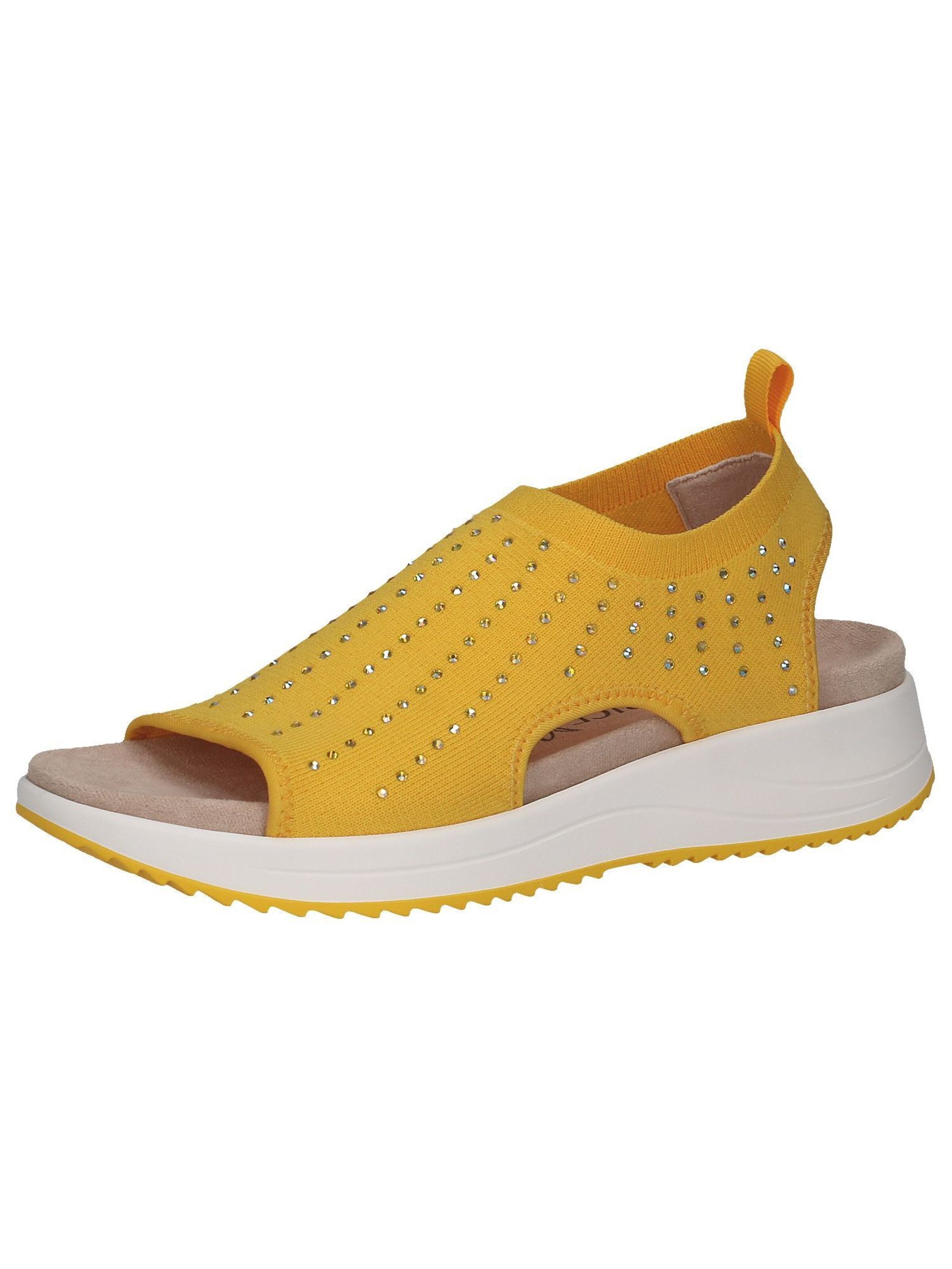 CAPRICE Sandaal in Geel: voorkant