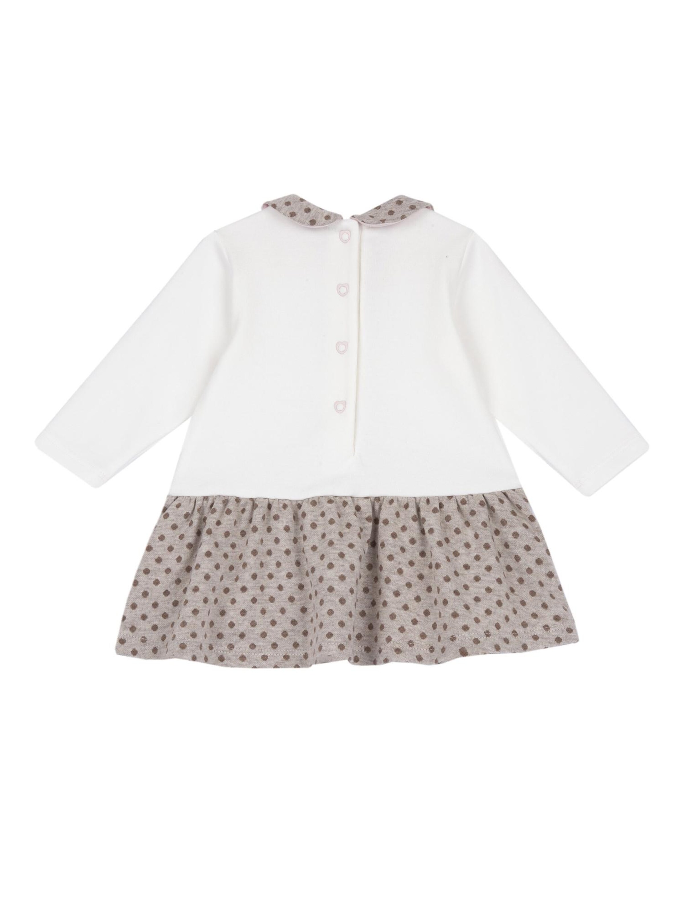 Chicco - Vestido en blanco