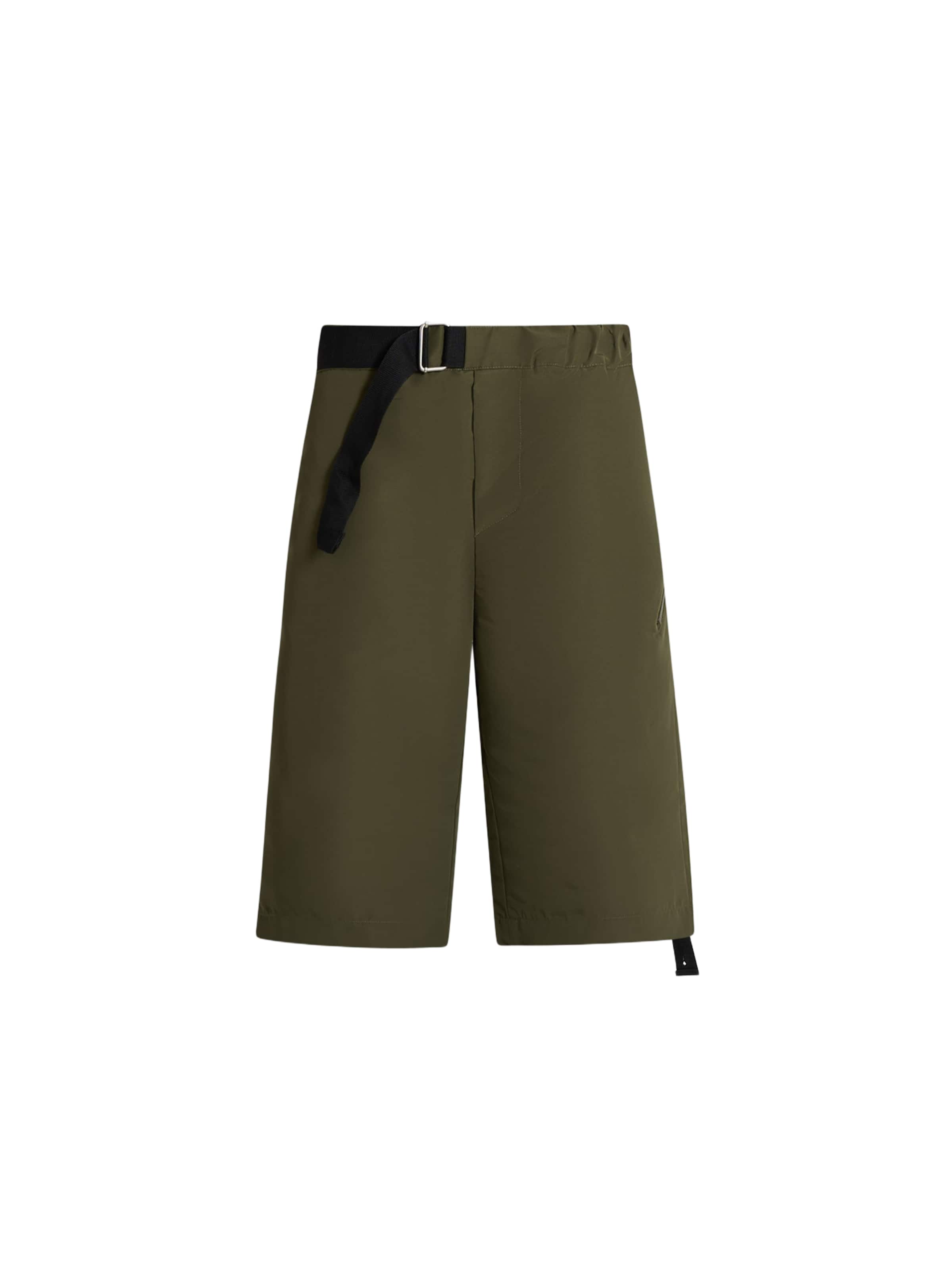 OAMC PEACEMAKER Wide leg Pants in Green: front