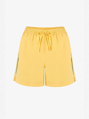 Penti Rövid fürdőnadrágok 'PENTI Herren Badeshorts Opposite Line' - sárga