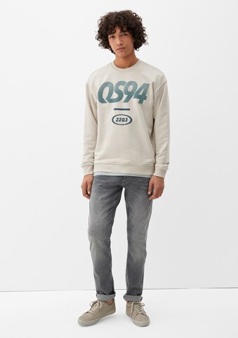 QS Sweatshirt in Beige
