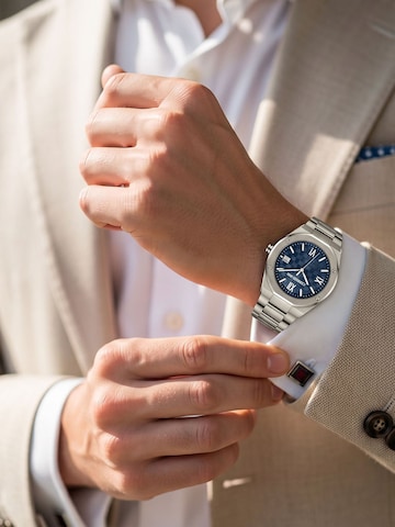 CERRUTI 1881 Zegarek analogowy 'Date watch Lecco' w kolorze srebrny