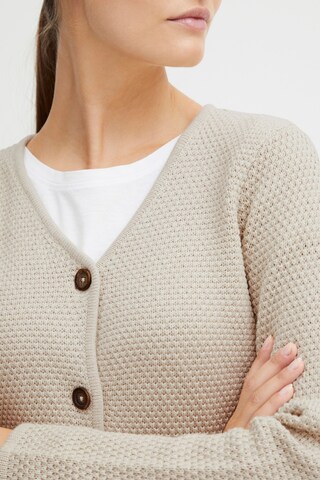 Cardigan 'Oxhelga' Oxmo en beige
