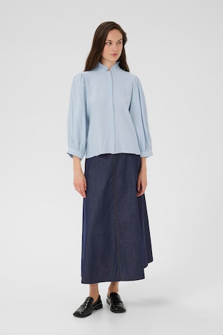 KAREN BY SIMONSEN Bluse 'KBDenise' in Blau