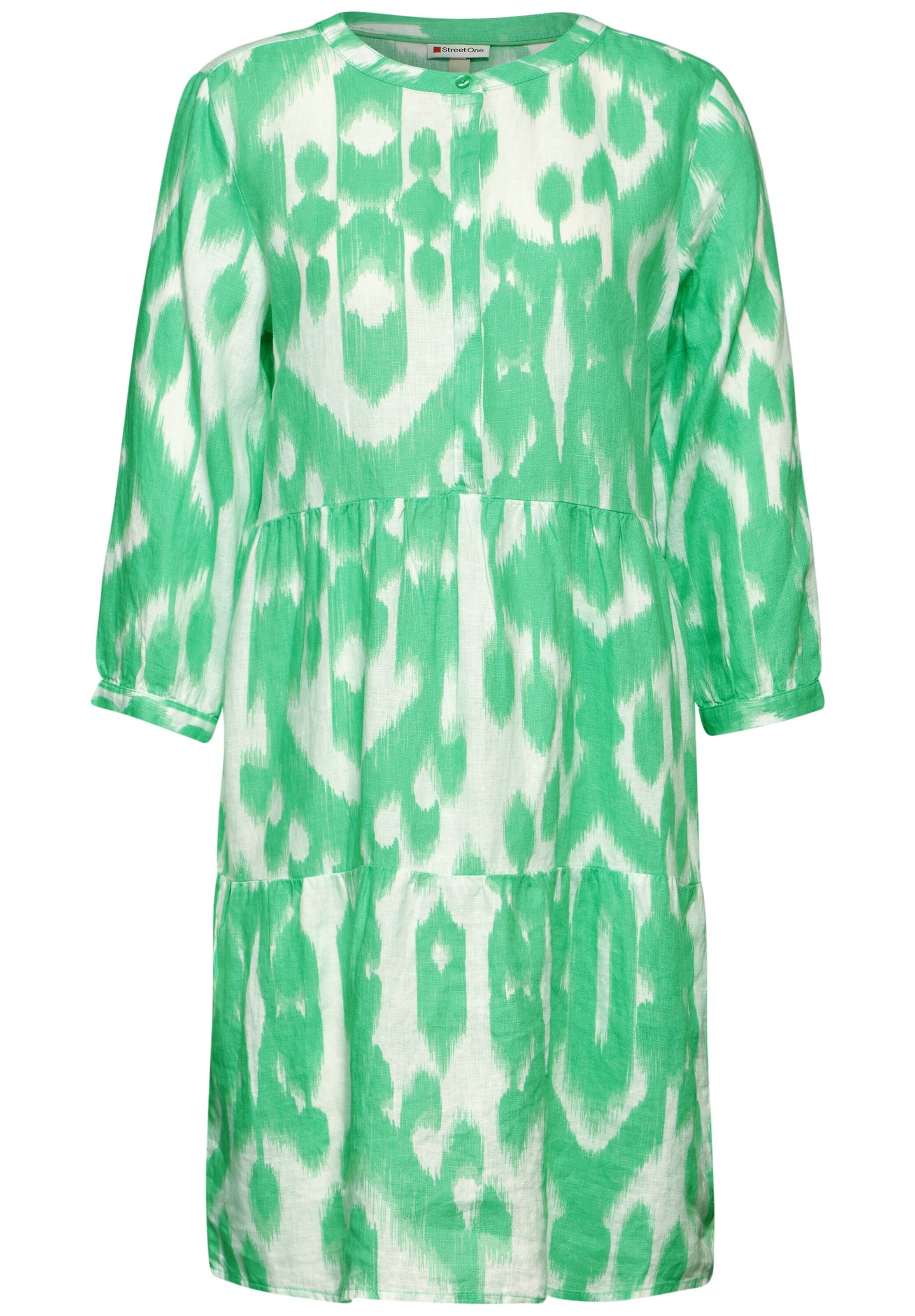 STREET ONE Kleid in Grün: Vorderseite