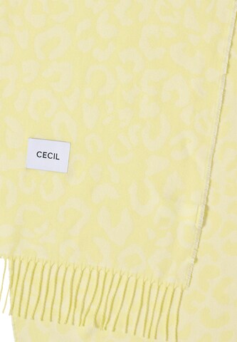 CECIL Schal in Gelb