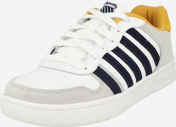 K-SWISS - Sapatilhas baixas 'Court Palisades' em branco: frente