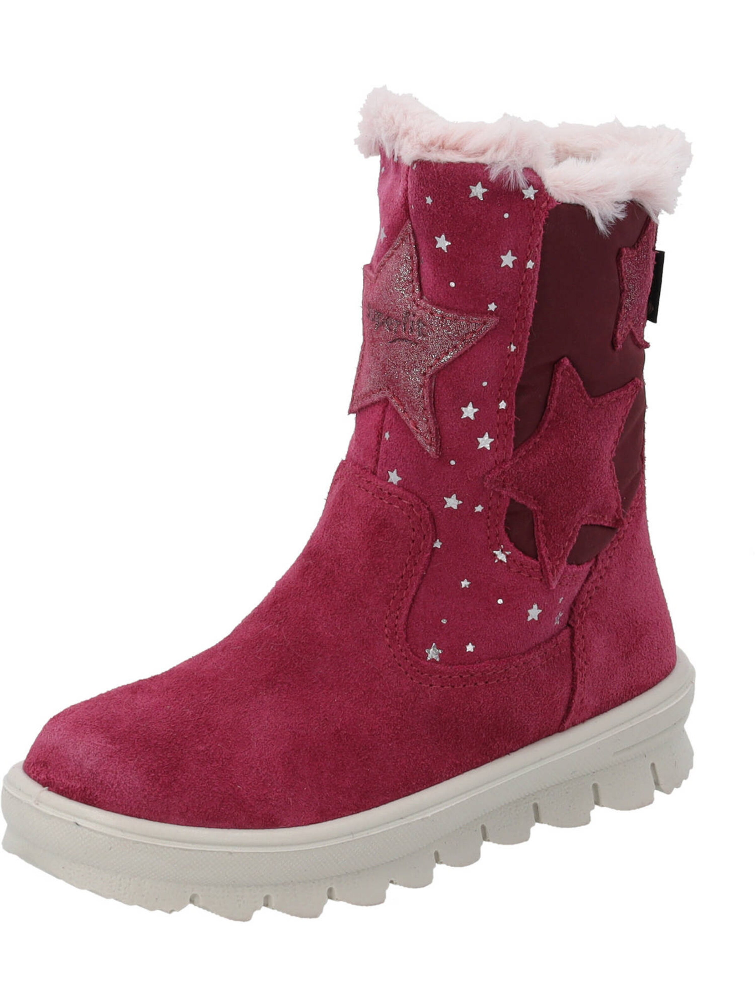 SUPERFIT Snowboots in Rood: voorkant